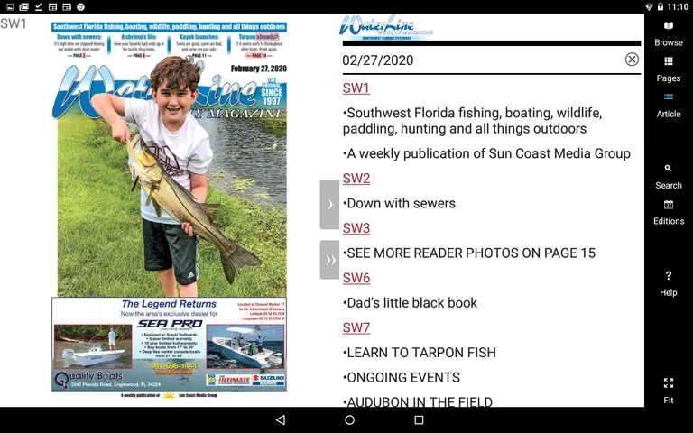 Waterline Weekly Magazine screenshot 5