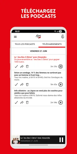 Manu sur NRJ screenshot 7