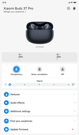 Xiaomi Earbuds screenshot 1