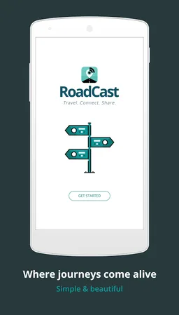 RoadCast - Travel Social screenshot 1