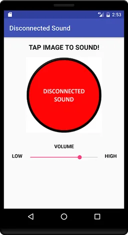 Disconnected Sound screenshot 1