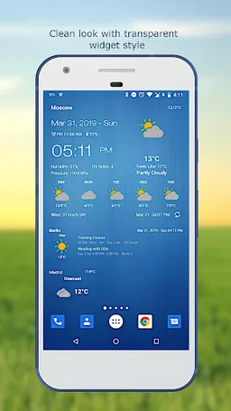 Weather & Clock Widget screenshot 3