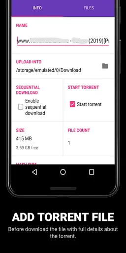 Torrent Pro - Torrent Downloader - TR screenshot 2