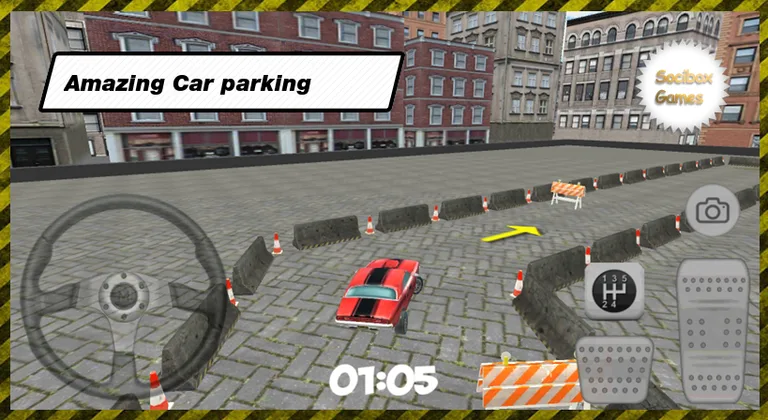City Red Car Parking screenshot 5