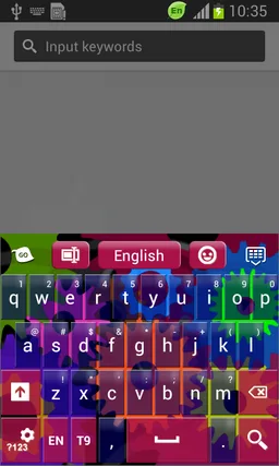 Multicolor Gears Keyboard screenshot 3