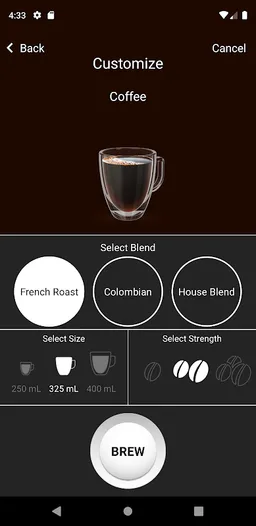 Remote Brew for Bean to Cup screenshot 9