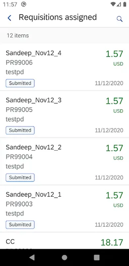 SAP Ariba Procurement screenshot 5