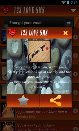 123 Love Messages screenshot 8