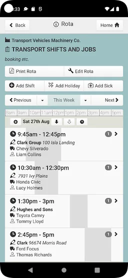 Rotaville - Work Rota Planning screenshot 6