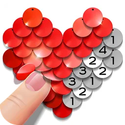 Sequin Simulator - Colors by Number icon