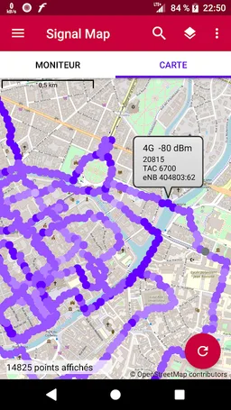 Mobile Signal Map screenshot 1