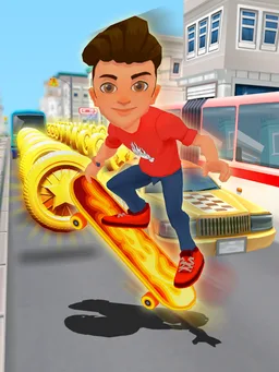 Skater Rush - Endless Skateboard Game screenshot 8