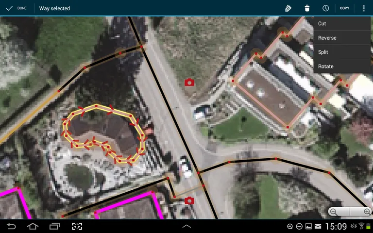 Vespucci - an OSM Editor screenshot 12