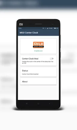 MIUI Center Clock (unofficial) screenshot 5