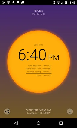 Solar Time screenshot 2