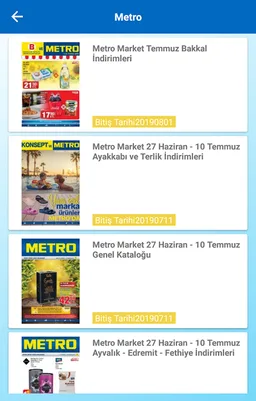 A101 Bim Şok Aktüel Ürünler screenshot 5