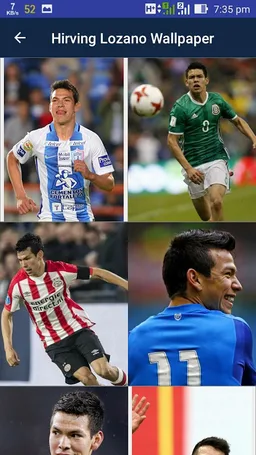 Football Players Wallpaper screenshot 6