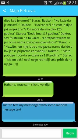 Lite Messenger screenshot 2