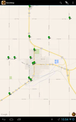 BenchMap screenshot 9