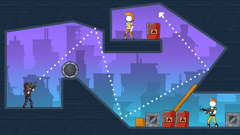 The Gunner: Stick Gun Game screenshot 3