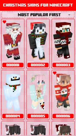 Christmas Skins for Minecraft PE screenshot 1