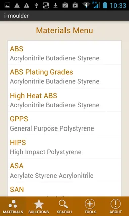 iMoulder Scientific Plastic injection Molding tool screenshot 2