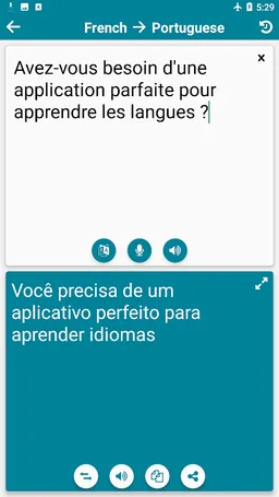 French - Portuguese screenshot 3