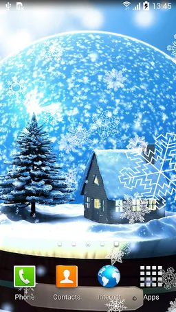 Winter Night Live Wallpaper screenshot 10