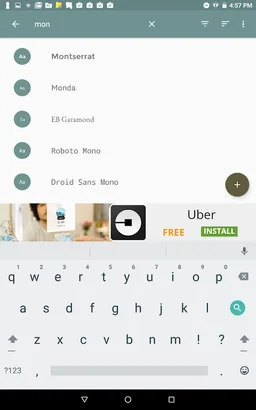 FontFix - Change Fonts screenshot 1