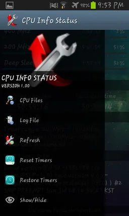 CPU Info Status full screenshot 7
