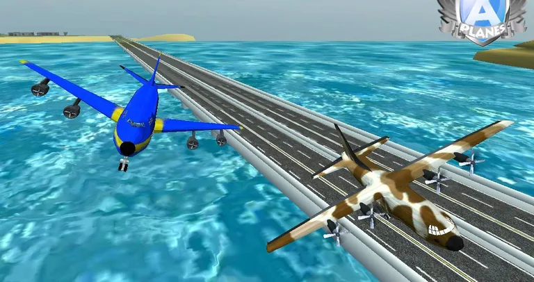 A-plane flight simulator 3D screenshot 1