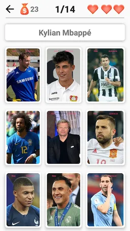 Football players - Quiz about Soccer Stars! screenshot 3