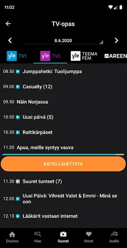 Yle Areena screenshot 2