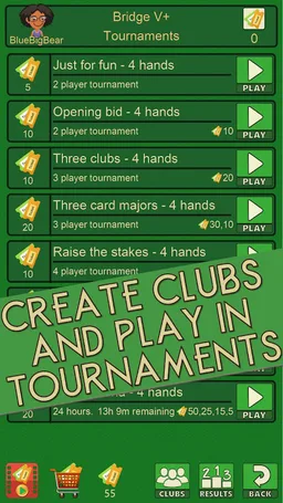 Bridge V+ fun bridge card game screenshot 3