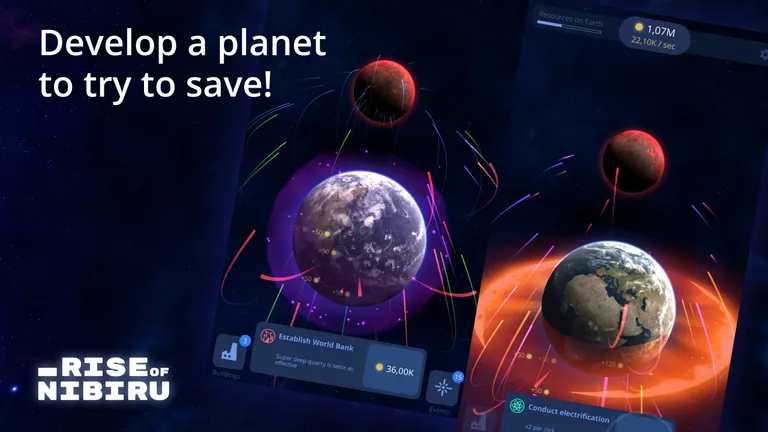 Rise of Nibiru: Planet Earth Destruction screenshot 1