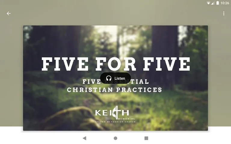 Keith Memorial UMC screenshot 1