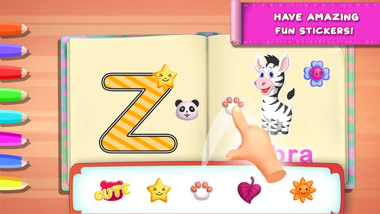 ABC Tracing Alphabets And Numb screenshot 2