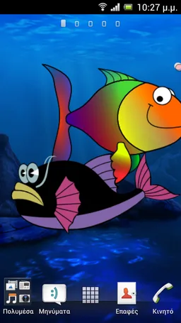 Silly Fish Live Wallpaper screenshot 4