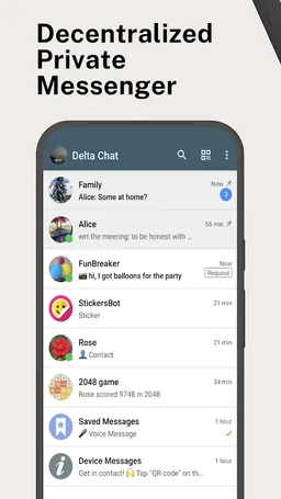 Delta Chat screenshot 1