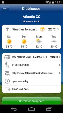 Mobitee GPS Golf Free screenshot 4