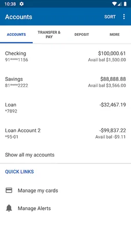 FFB MobiBank screenshot 2