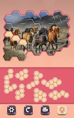 Animal Hexa Puzzle screenshot 6