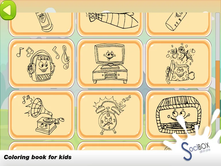 music box coloring book screenshot 8