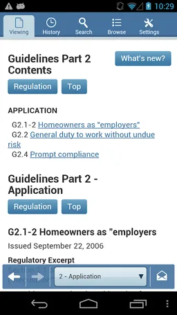 BC OHS Regulation screenshot 7