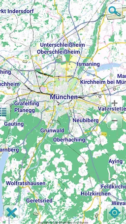 Map of Munich offline screenshot 1