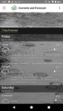 Weather Lab screenshot 2