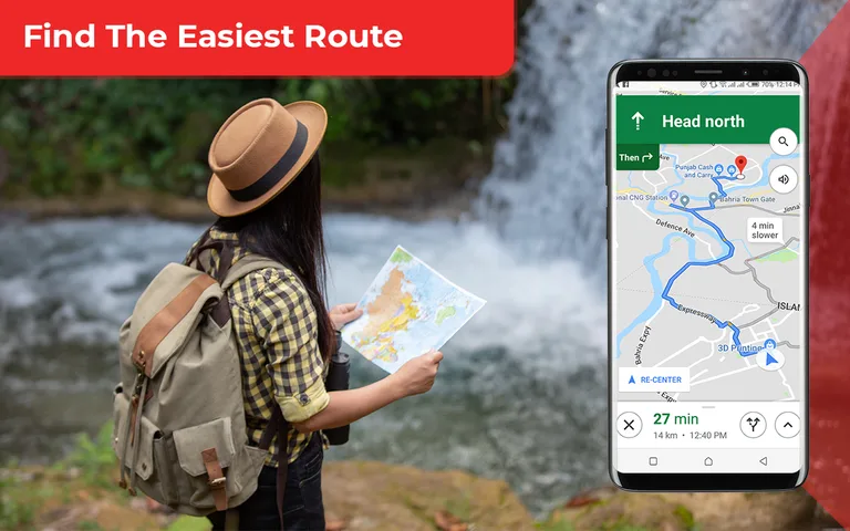 Turn by Turn Voice Navigation, Map Offline Traffic screenshot 3