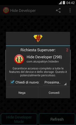 Hide Developer screenshot 4