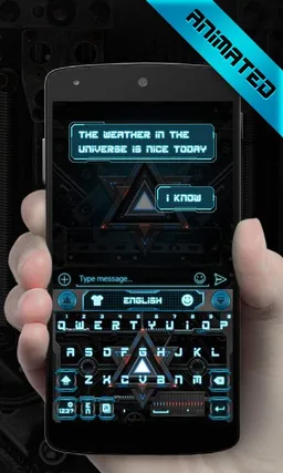 Advanced GO Keyboard Animated Theme screenshot 1
