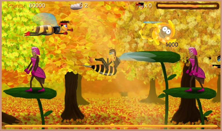 Justin the Bee - Super Run screenshot 5